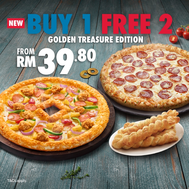 Golden Treasure - Buy 1 Free 2