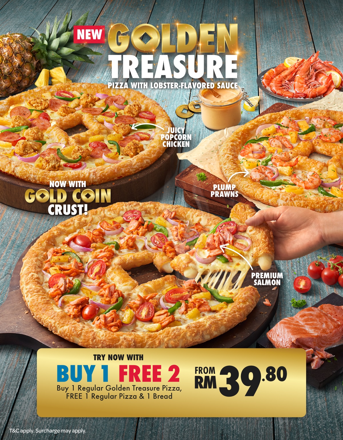 Golden Treasure - Buy 1 Free 2